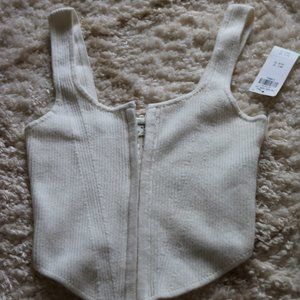 Abercrombie Hook & Eye Corset Tank